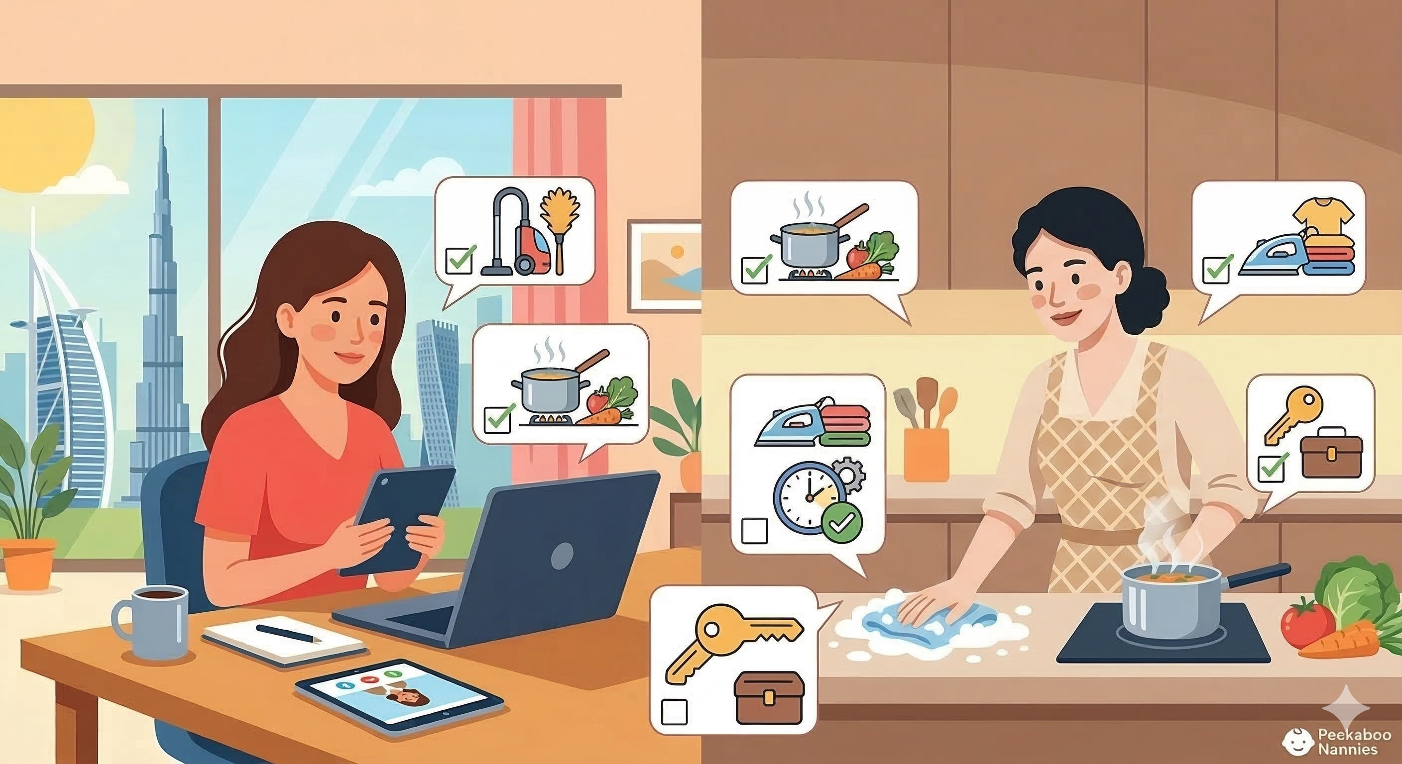 The First 7 Days Evaluating Your New Live-Out Nanny in Dubai